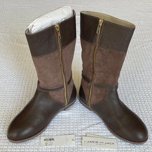 New Janie and Jack Girls Riding boots - Size 4K